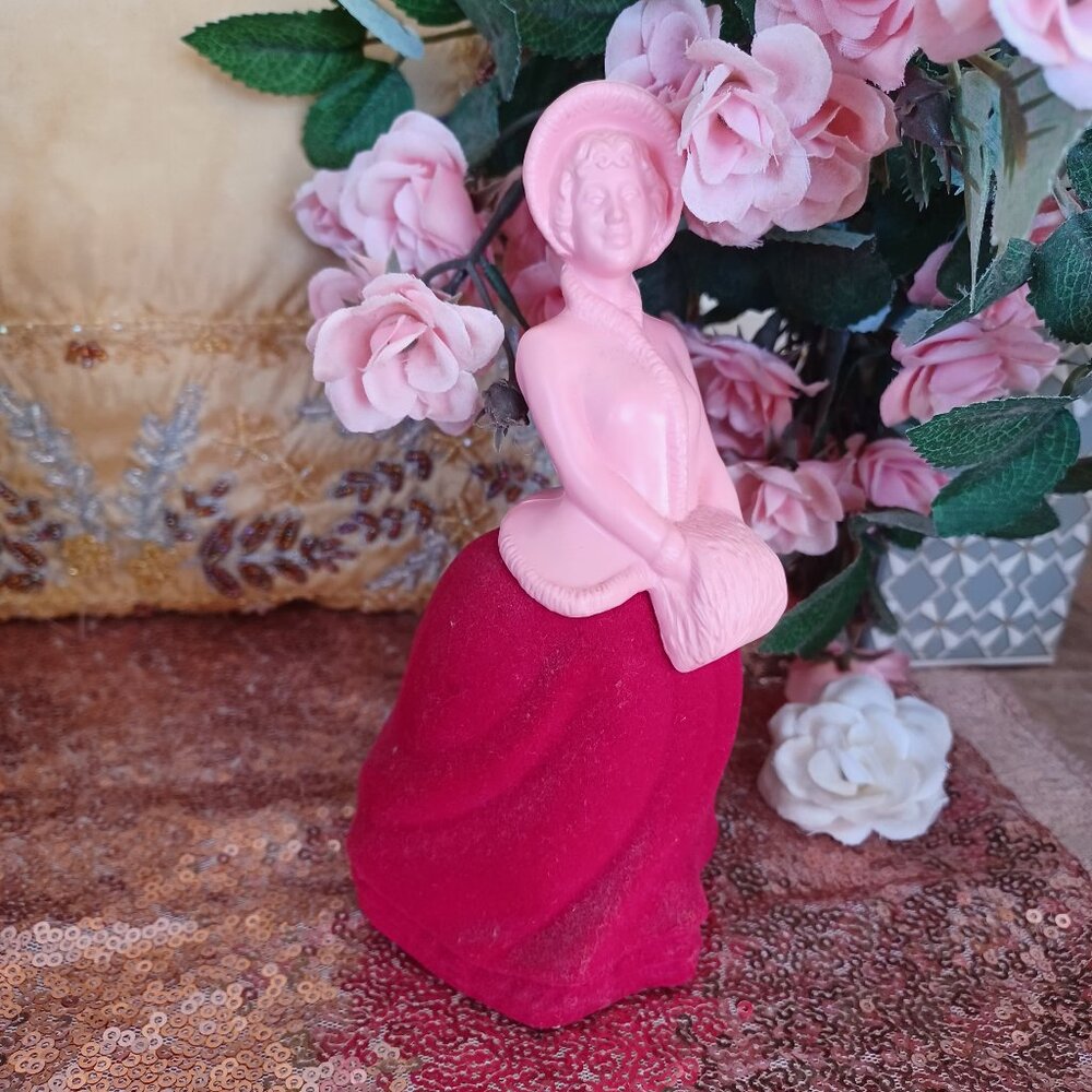 VINTAGE AVON Pink Skater's Waltz Charisma Collectible Bottle Perfume Decanter